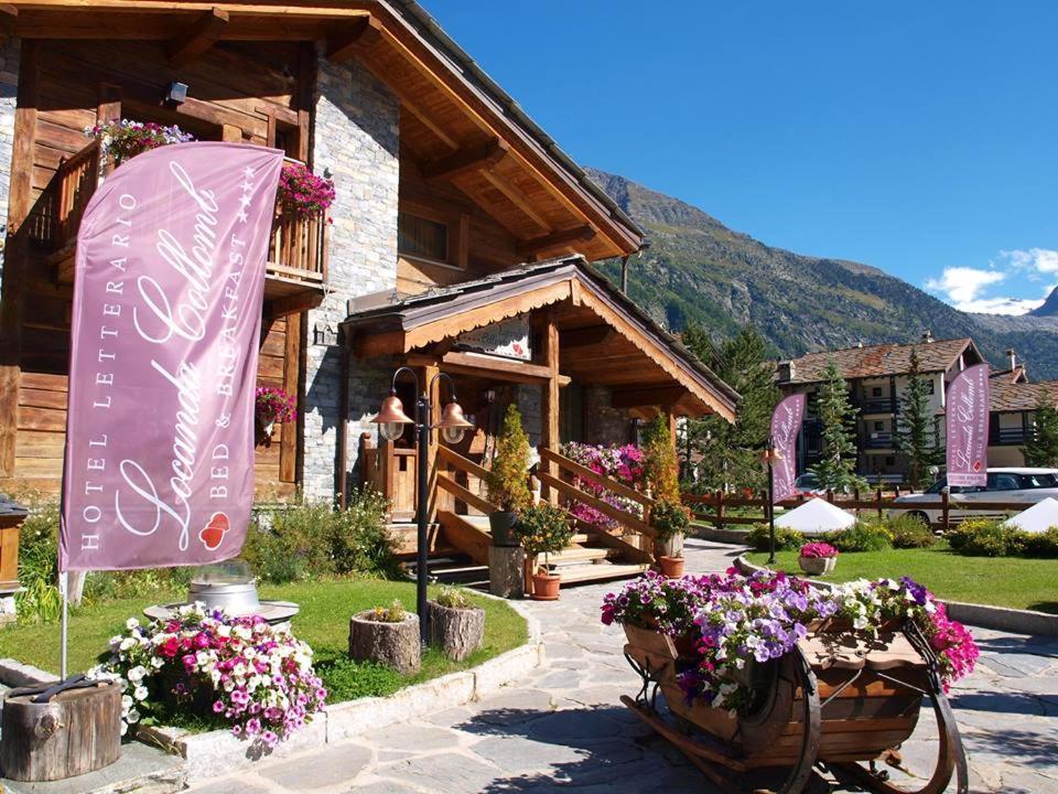 Hotel Letterario Locanda Collomb La Thuile Exterior photo